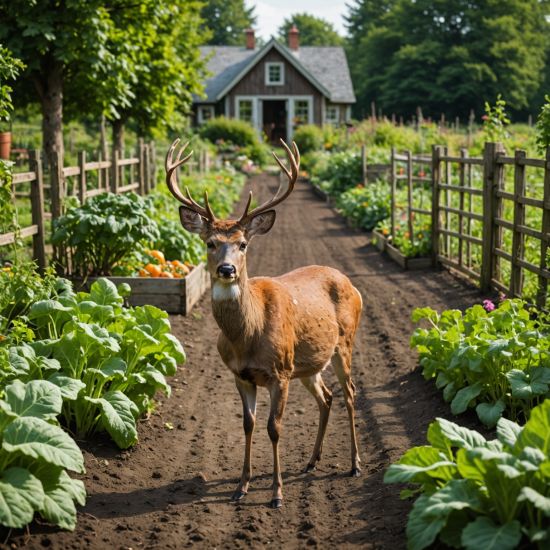 Keeping Deer Out of Your Vegetable Garden Keeping Deer Out of Your Vegetable Garden